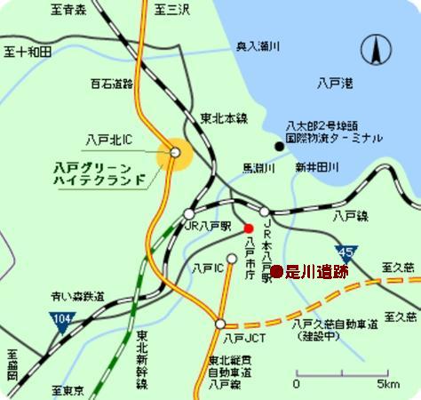 八戸市マップ